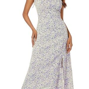 Floral Sleeveless Maxi Dress